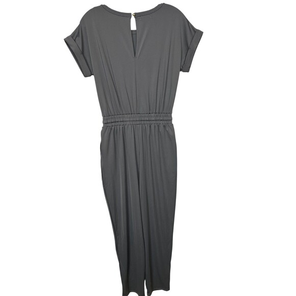 Maurices XS Charcoal Gray Stretchy Lounge Jumpsuit - Picture 16 of 16